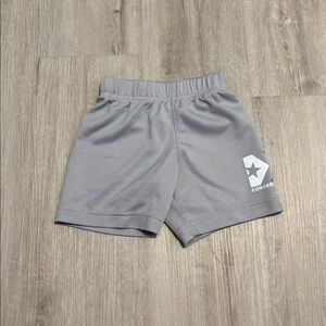 Converse Light Gray Mesh Shorts